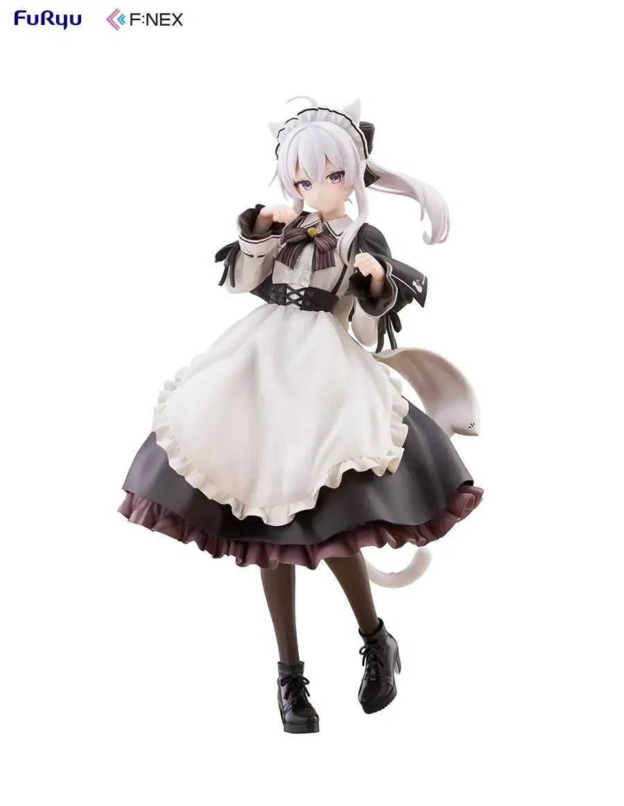The Journey of Elaina 1/7 Scale Pre-Painted Figure: Elaina Maid Costume with Cat Ears Ver.