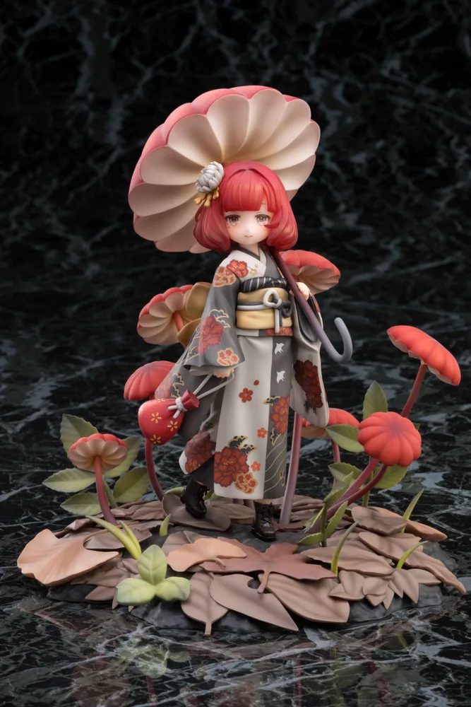 The Mushroom Girls Series No. 6 1/1 Scale Pre-Painted Figure: Marasmius Haematocephalus