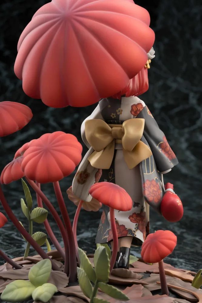 The Mushroom Girls Series No. 6 1/1 Scale Pre-Painted Figure: Marasmius Haematocephalus