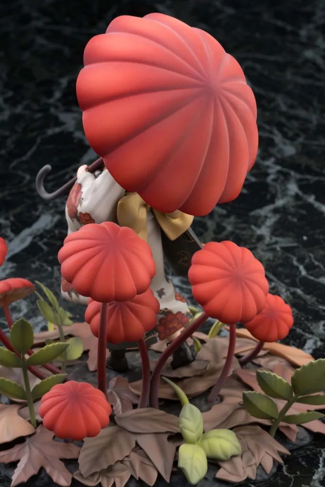 The Mushroom Girls Series No. 6 1/1 Scale Pre-Painted Figure: Marasmius Haematocephalus