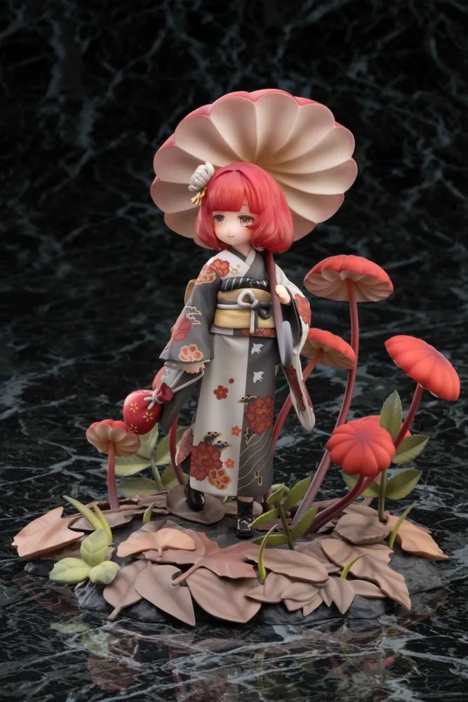 The Mushroom Girls Series No. 6 1/1 Scale Pre-Painted Figure: Marasmius Haematocephalus