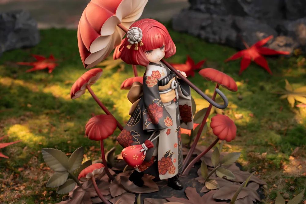The Mushroom Girls Series No. 6 1/1 Scale Pre-Painted Figure: Marasmius Haematocephalus