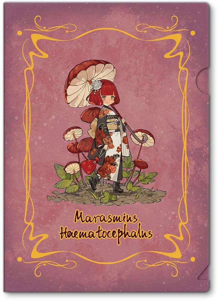 The Mushroom Girls Series No. 6 1/1 Scale Pre-Painted Figure: Marasmius Haematocephalus