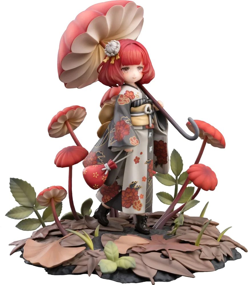The Mushroom Girls Series No. 6 1/1 Scale Pre-Painted Figure: Marasmius Haematocephalus