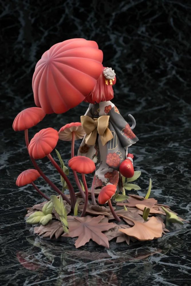 The Mushroom Girls Series No. 6 1/1 Scale Pre-Painted Figure: Marasmius Haematocephalus