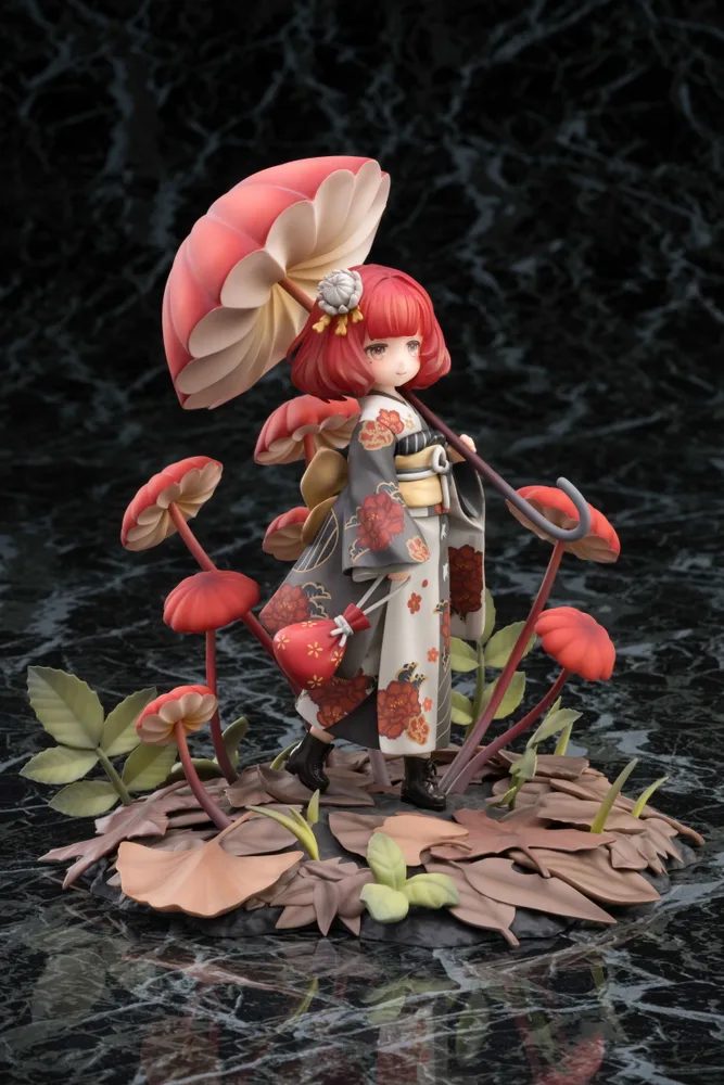 The Mushroom Girls Series No. 6 1/1 Scale Pre-Painted Figure: Marasmius Haematocephalus