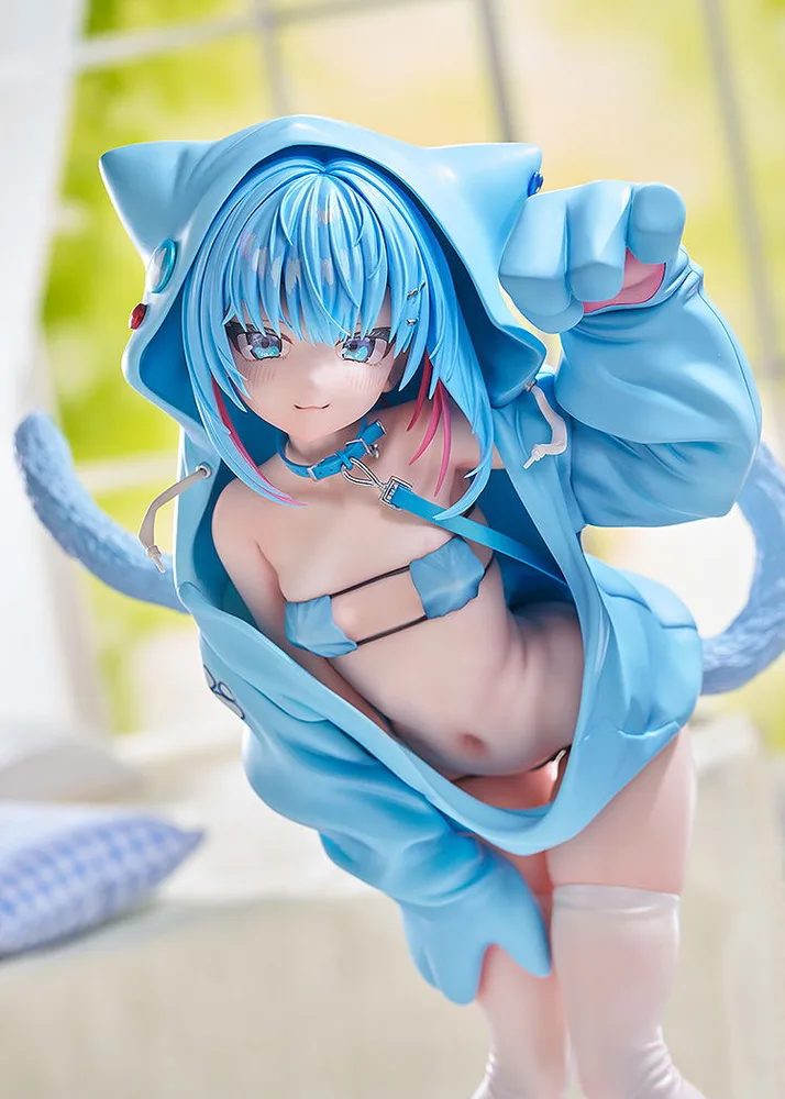 Virtual Illustrator Kanzarin 1/6 Scale Pre-Painted Figure: Kanzarin-chan Nekomimi Hoodie Ver.