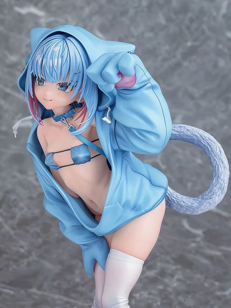Virtual Illustrator Kanzarin 1/6 Scale Pre-Painted Figure: Kanzarin-chan Nekomimi Hoodie Ver.