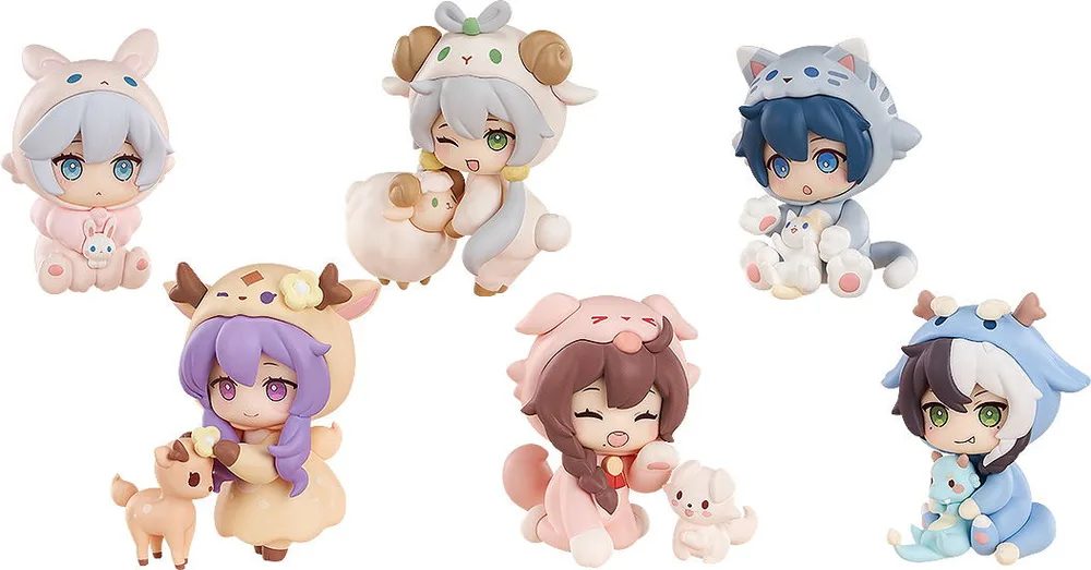 Vsinger Collectible Figures Vsinger Pupu-chan (Set of 6 Pieces)