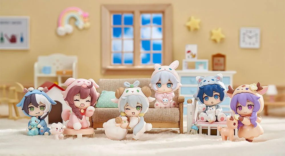 Vsinger Collectible Figures Vsinger Pupu-chan (Set of 6 Pieces)