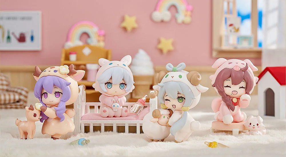 Vsinger Collectible Figures Vsinger Pupu-chan (Set of 6 Pieces)