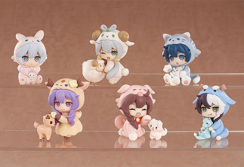Vsinger Collectible Figures Vsinger Pupu-chan (Set of 6 Pieces)