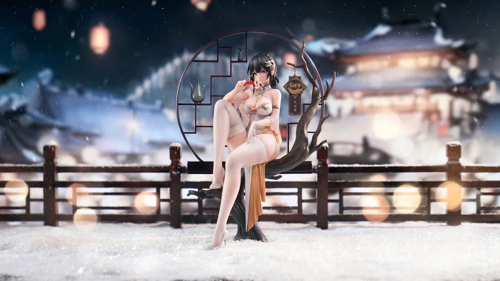 Xiami Fortunate to Meet China Dress White Ver. 1/7 Scale Pre-Painted Figure