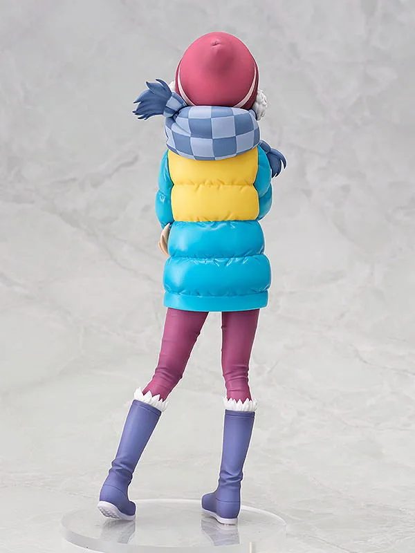 Yuru Camp 1/7 Scale Pre-Painted Figure: Ena Saito & Chikuwa