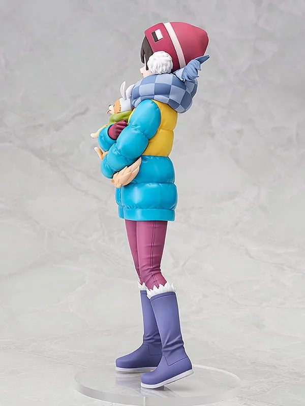 Yuru Camp 1/7 Scale Pre-Painted Figure: Ena Saito & Chikuwa