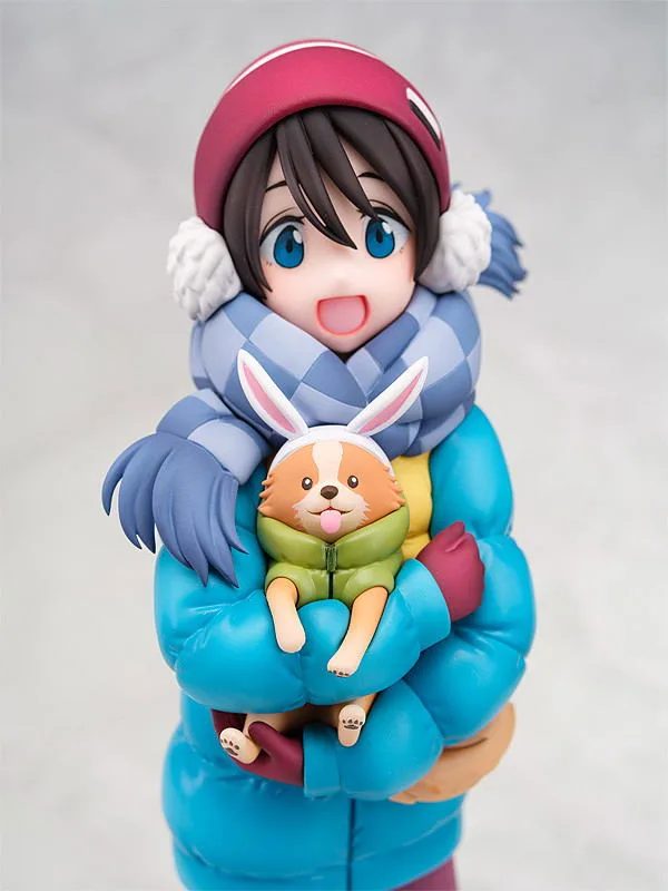 Yuru Camp 1/7 Scale Pre-Painted Figure: Ena Saito & Chikuwa