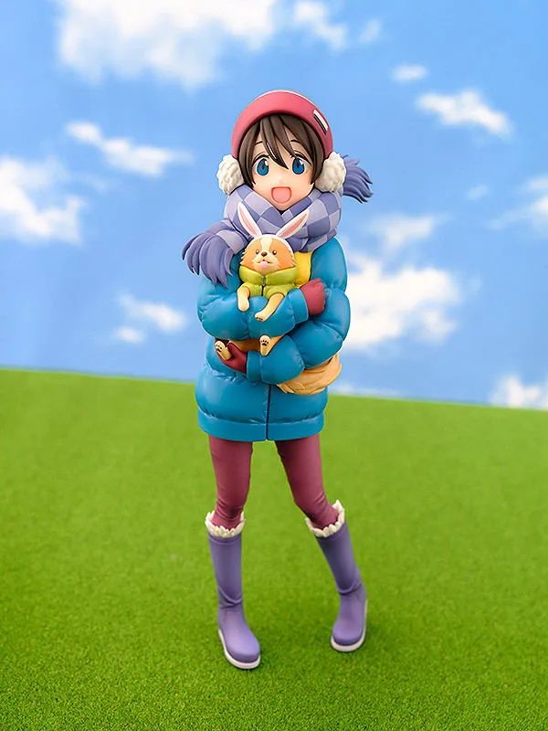 Yuru Camp 1/7 Scale Pre-Painted Figure: Ena Saito & Chikuwa
