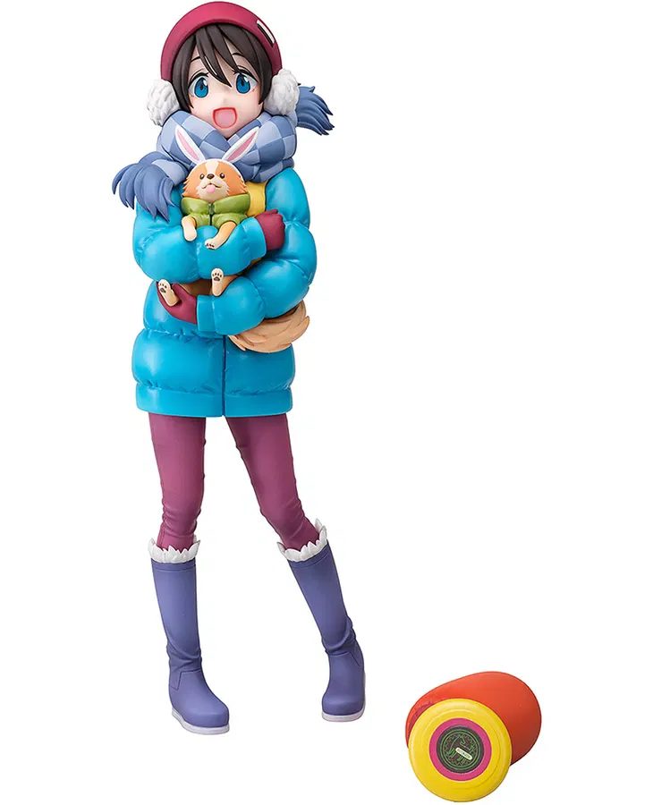 Yuru Camp 1/7 Scale Pre-Painted Figure: Ena Saito & Chikuwa