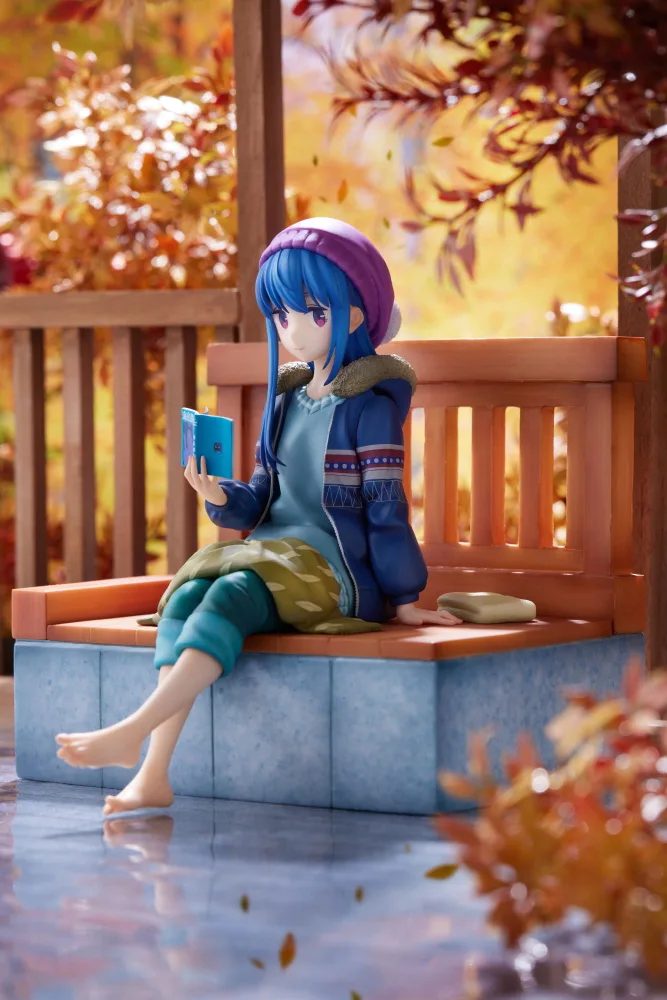 Yuru Camp 1/7 Scale Pre-Painted Figure: Rin Shima Foot Bath Ver.