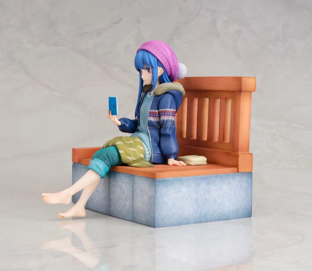 Yuru Camp 1/7 Scale Pre-Painted Figure: Rin Shima Foot Bath Ver.