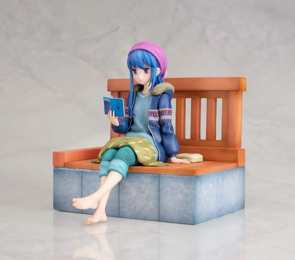 Yuru Camp 1/7 Scale Pre-Painted Figure: Rin Shima Foot Bath Ver.