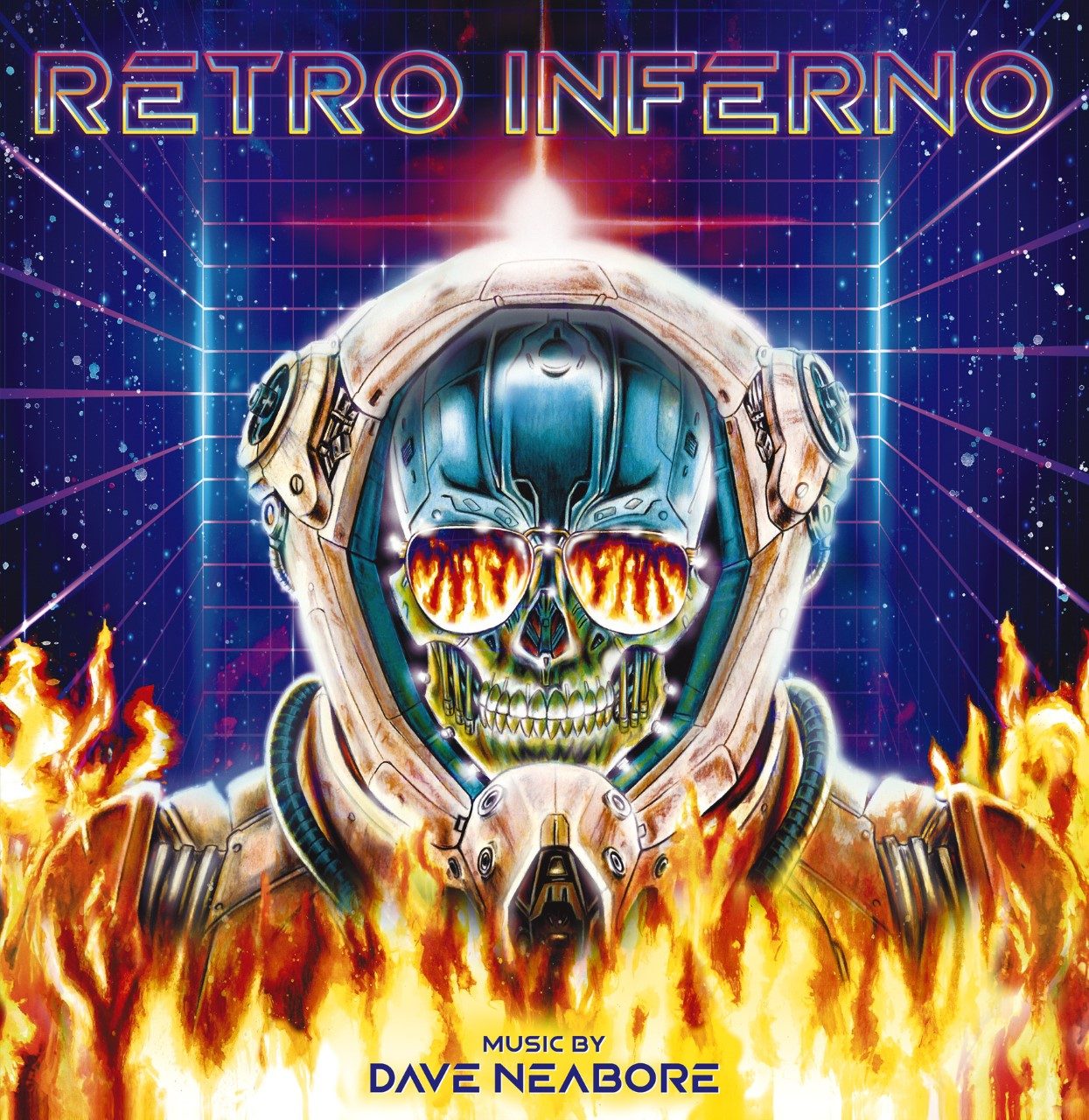 Виниловая пластинка Retro Inferno LP by Dave Neabore Mondo Exclusive — обложка
