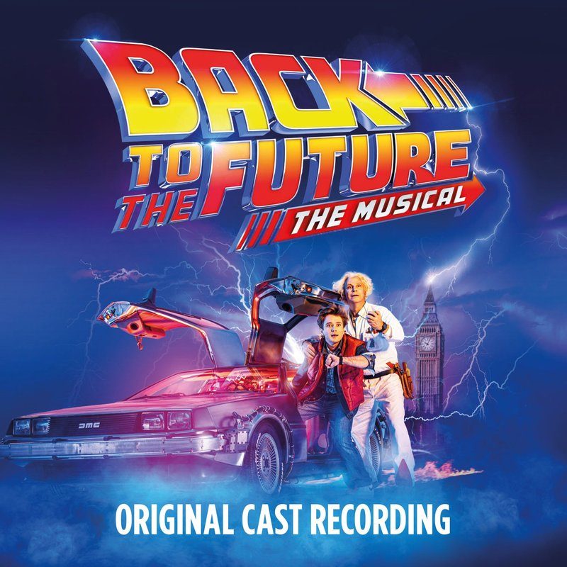Виниловая пластинка Back to the Future: The Musical - Original Cast Recording 2xLP — обложка