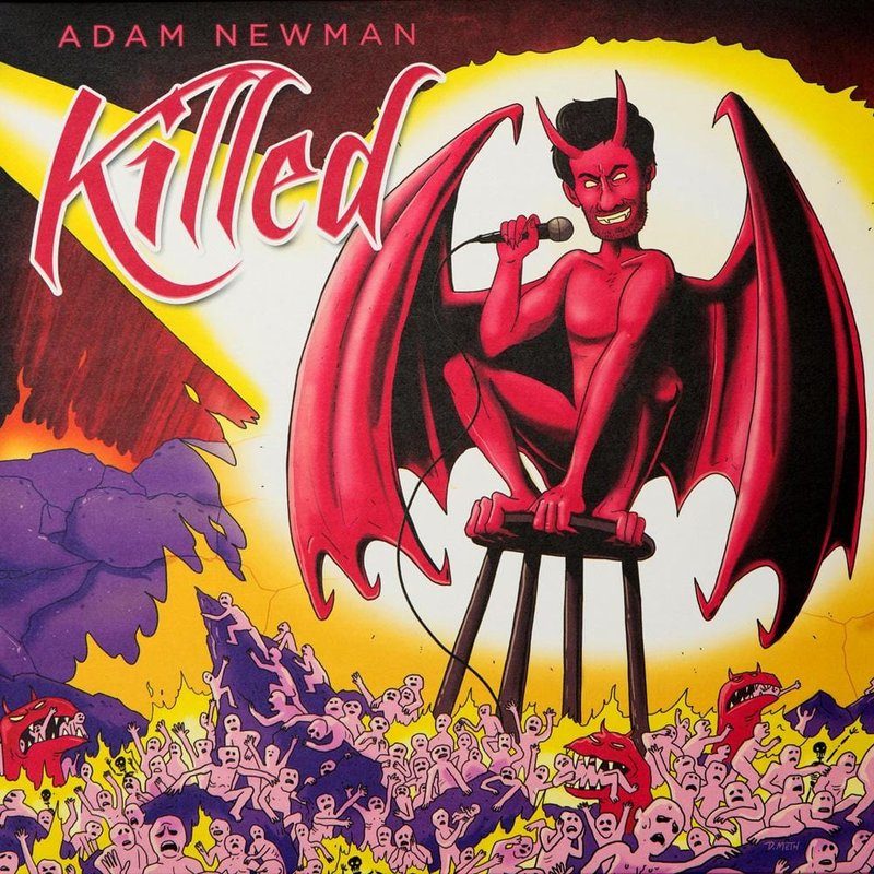 Виниловая пластинка Killed LP by Adam Newman — обложка