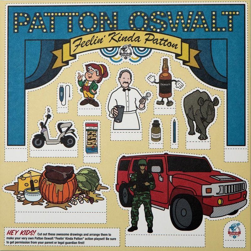 Виниловая пластинка Feelin' Kinda Patton LP by Patton Oswalt — обложка