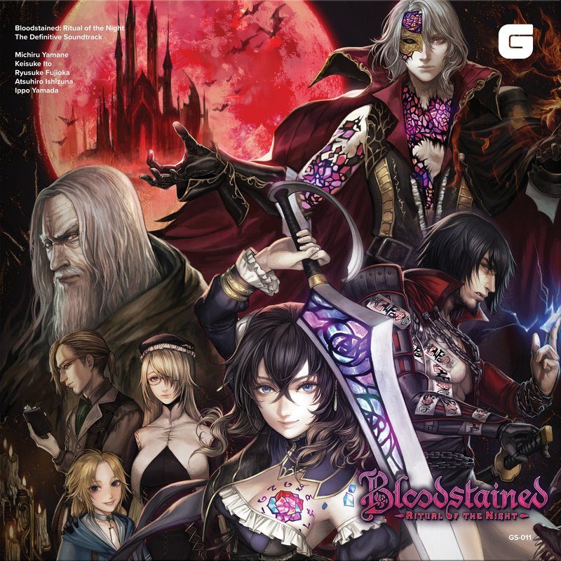 Виниловая пластинка Bloodstained: Ritual Of The Night - The Definitive Soundtrack 4XLP — обложка