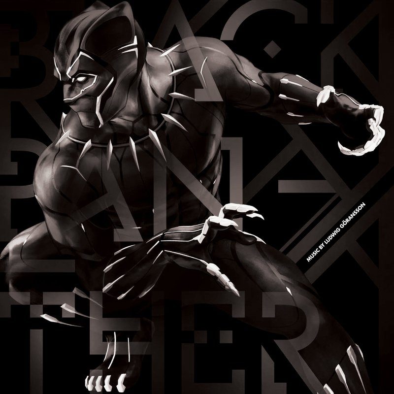 Виниловая пластинка Marvel's Black Panther - Original Motion Picture Soundtrack 3XLP — обложка