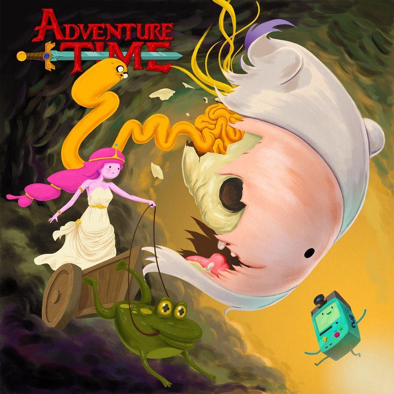 Виниловая пластинка Adventure Time 7-Inch Single — обложка