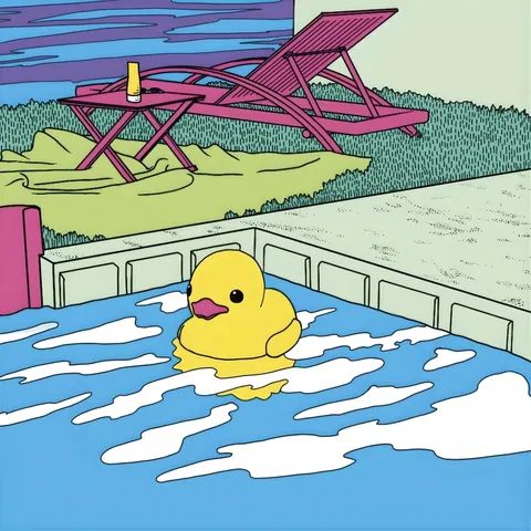 Виниловая пластинка Placid Plastic Duck Simulator Soundtrack — обложка