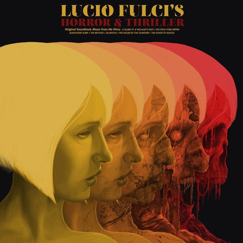 Виниловая пластинка Lucio Fulci's Horror & Thriller Compilation 2XLP — обложка