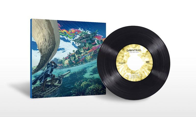 Виниловая пластинка Final Fantasy XIV Dawntrail 7-inch Vinyl Single — обложка