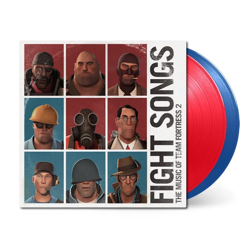 Виниловая пластинка Fight Songs: The Music of Team Fortress 2 (Original Soundtrack) — обложка