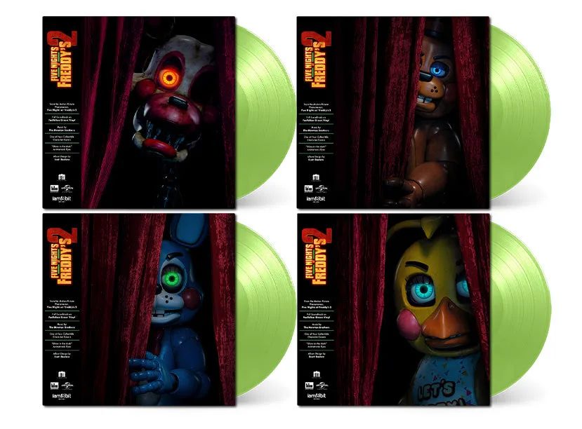 Виниловая пластинка Five Nights at Freddy’s 2 (Original Soundtrack) [iam8bit Exclusive] — обложка
