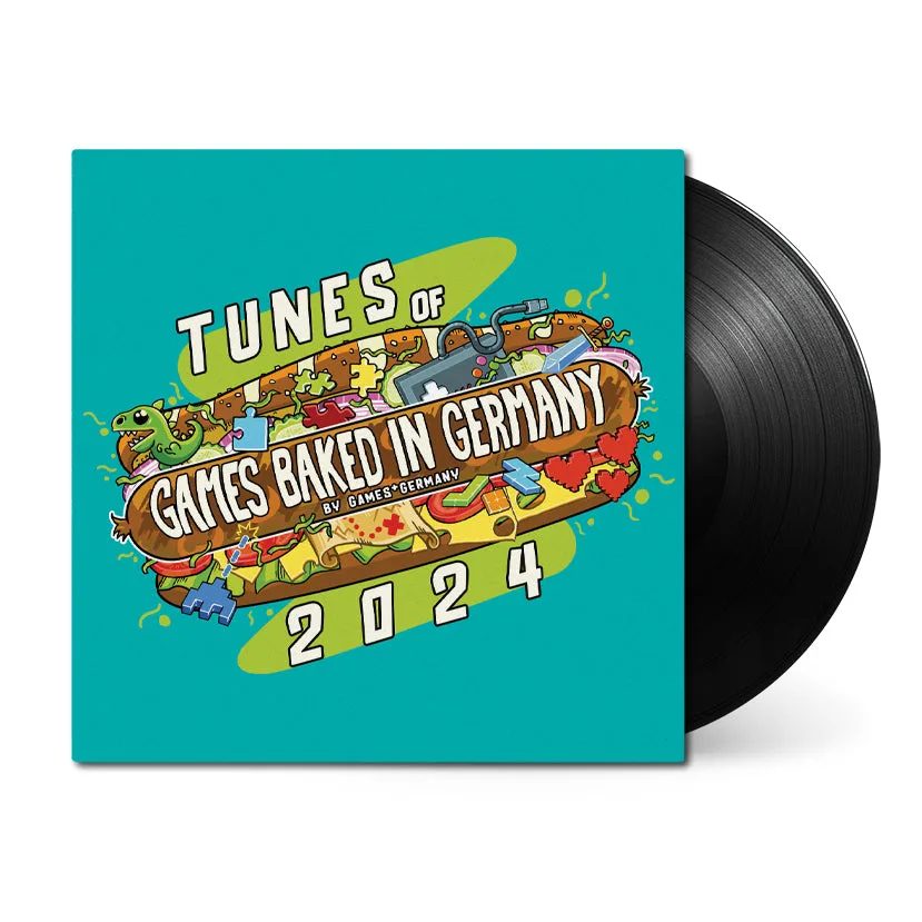 Виниловая пластинка Tunes of Games Baked in Germany 2024 — обложка