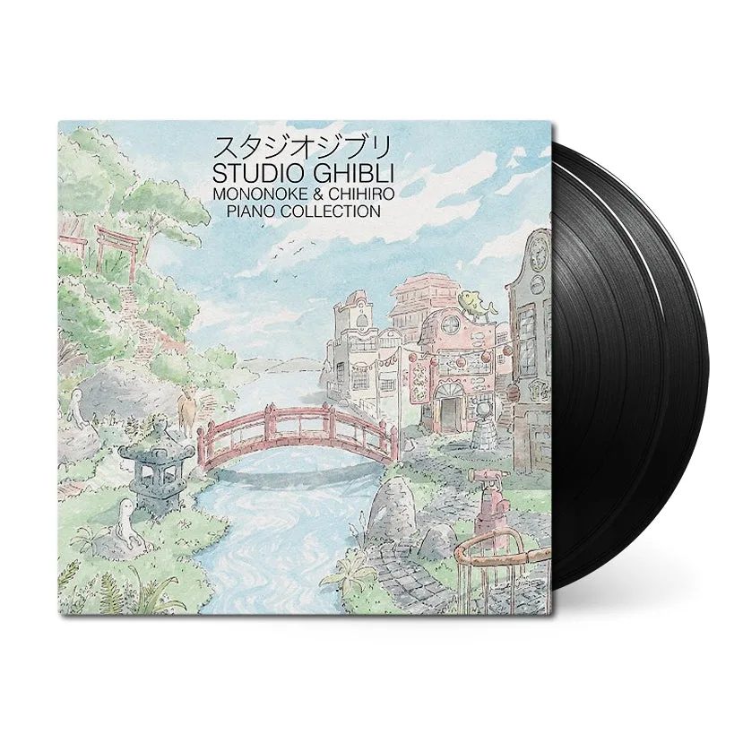 Виниловая пластинка Studio Ghibli - Mononoke & Chihiro Piano Collection — обложка