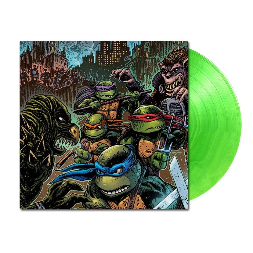 Виниловая пластинка Teenage Mutant Ninja Turtles II: Secret of the Ooze — обложка