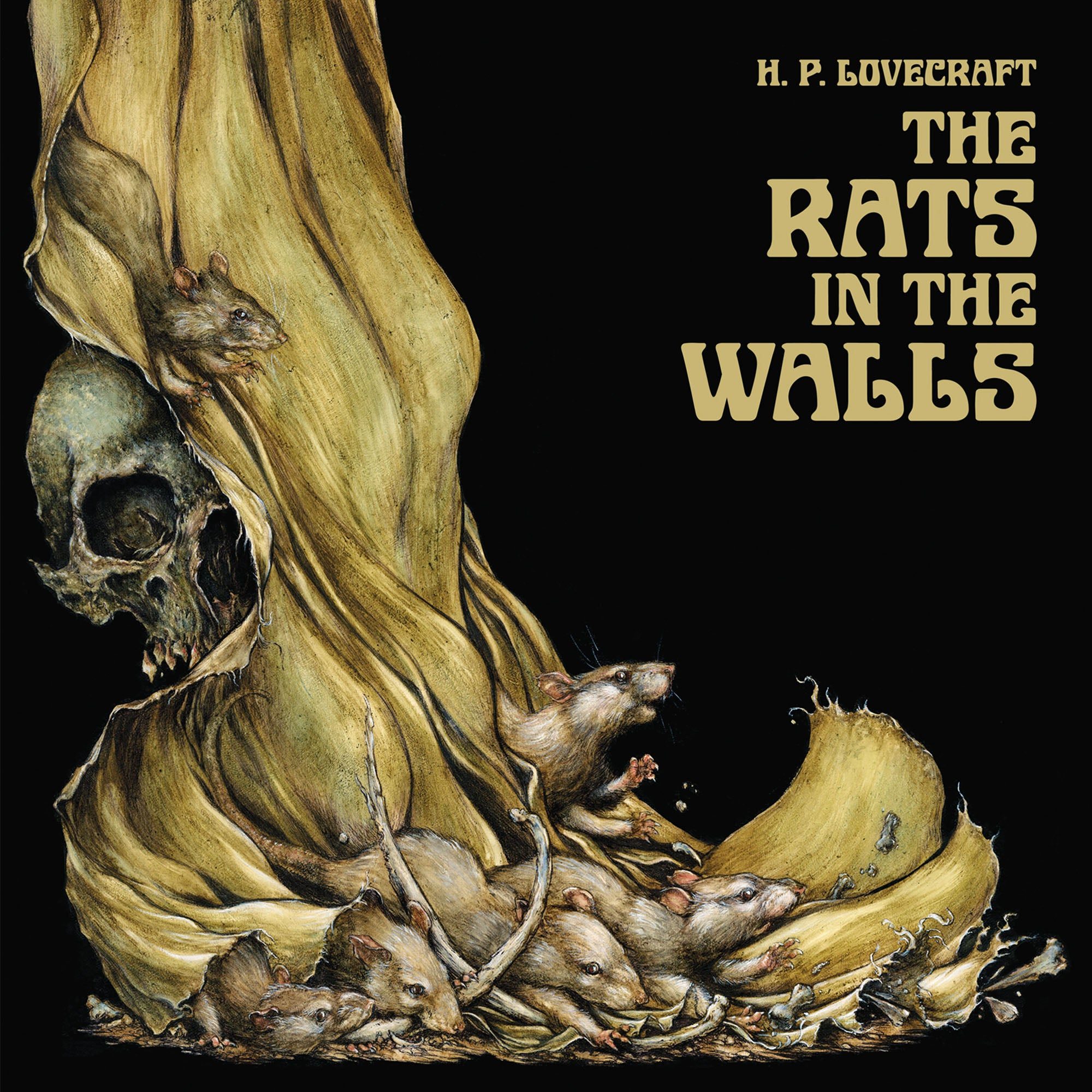 Виниловая пластинка HP Lovecraft's Rats in the Walls 2XLP — обложка