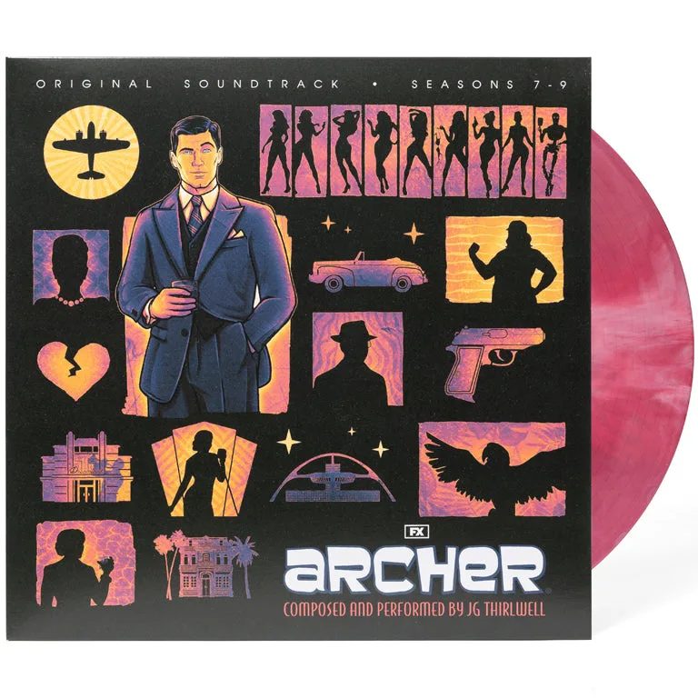 Виниловая пластинка Archer Vinyl Soundtrack — обложка