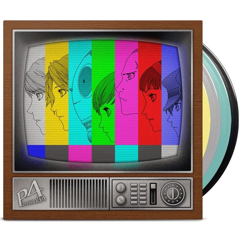 Виниловая пластинка Persona 4 Vinyl Soundtrack 4xLP — обложка