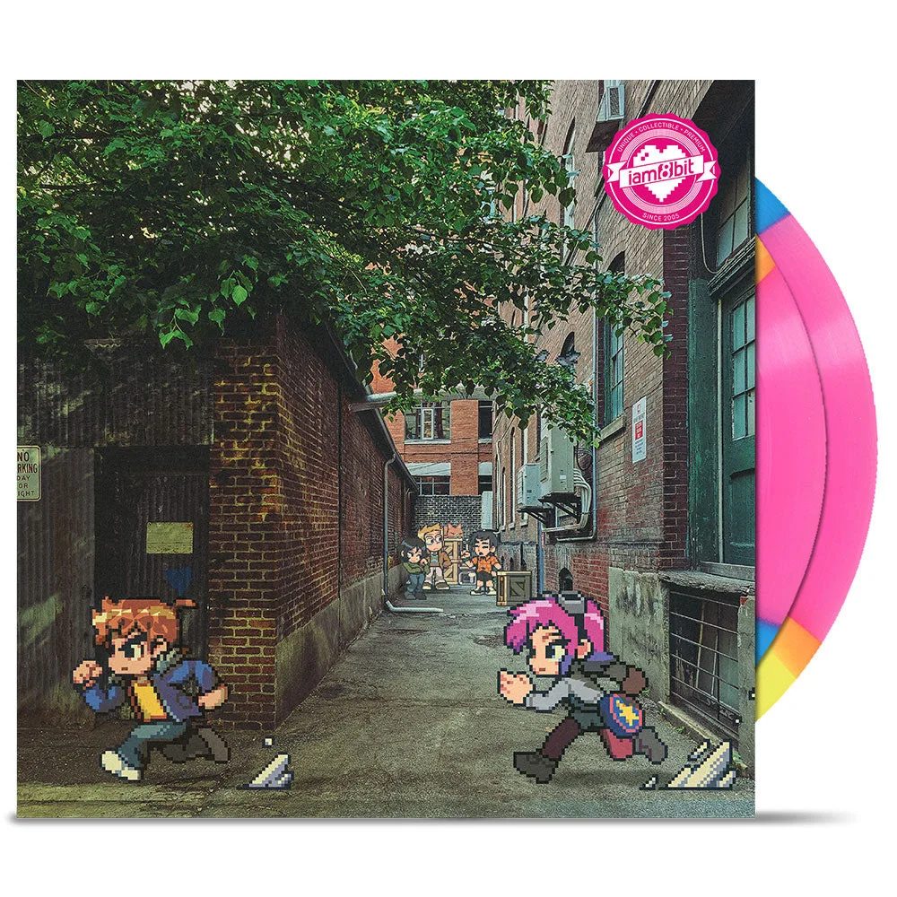Виниловая пластинка Scott Pilgrim EX Original Soundtrack 2xLP (iam8bit Exclusive Edition) — обложка