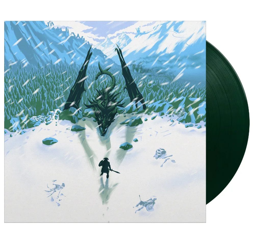Виниловая пластинка Skyrim Vinyl Soundtrack (JUN/VUL Limited Edition) — обложка