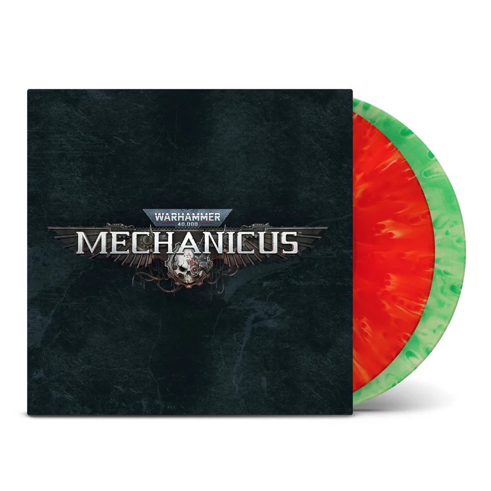 Виниловая пластинка Warhammer 40,000: Mechanicus (Deluxe Double Vinyl) — обложка