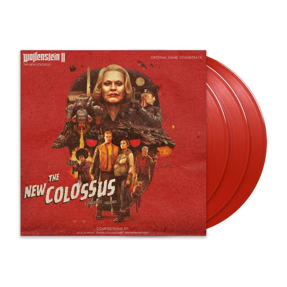 Виниловая пластинка Wolfenstein II: The New Colossus (Deluxe Triple Vinyl) — обложка