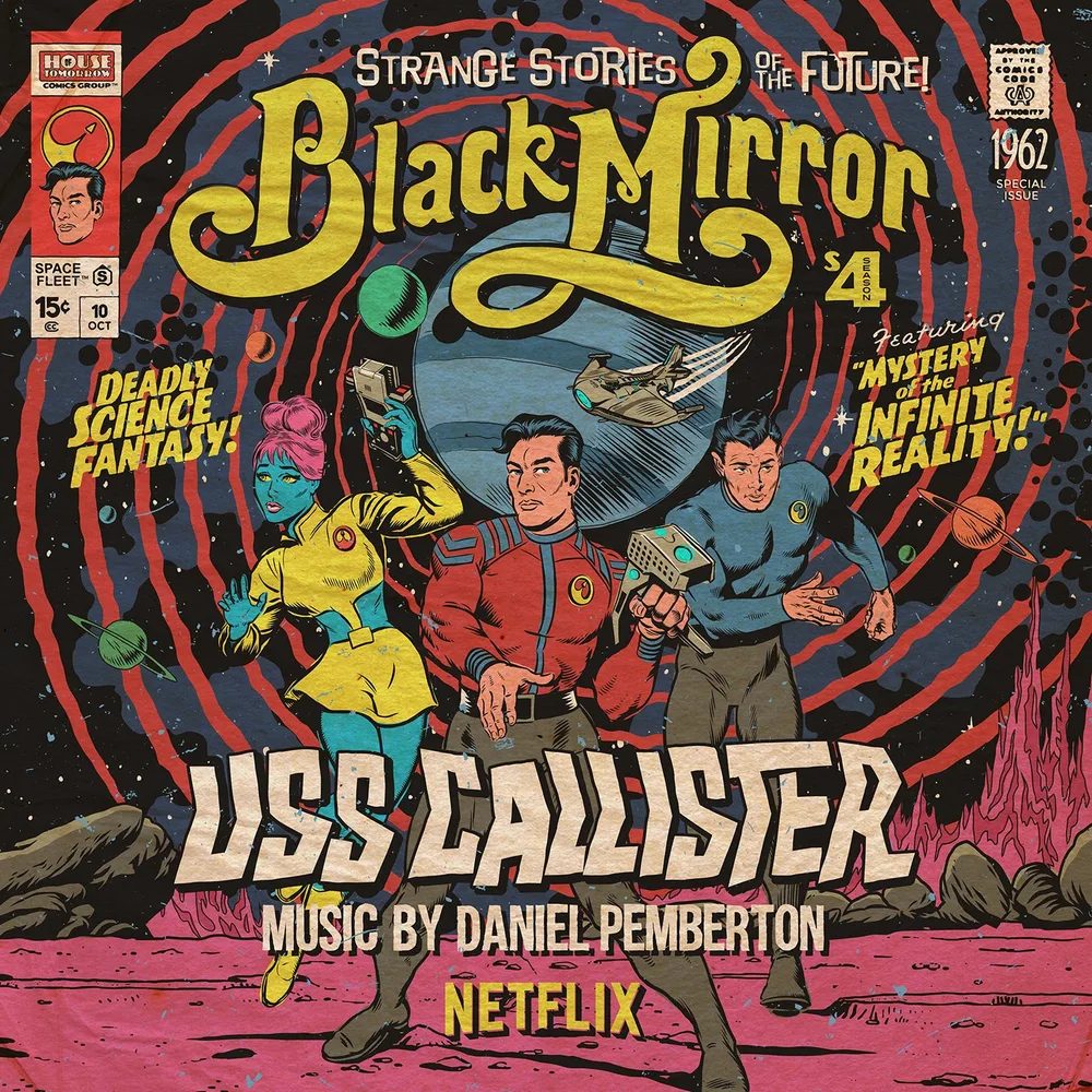 Виниловая пластинка Black Mirror - USS Callister (Original TV Soundtrack) (UK/EU RSD Exclusive) — обложка