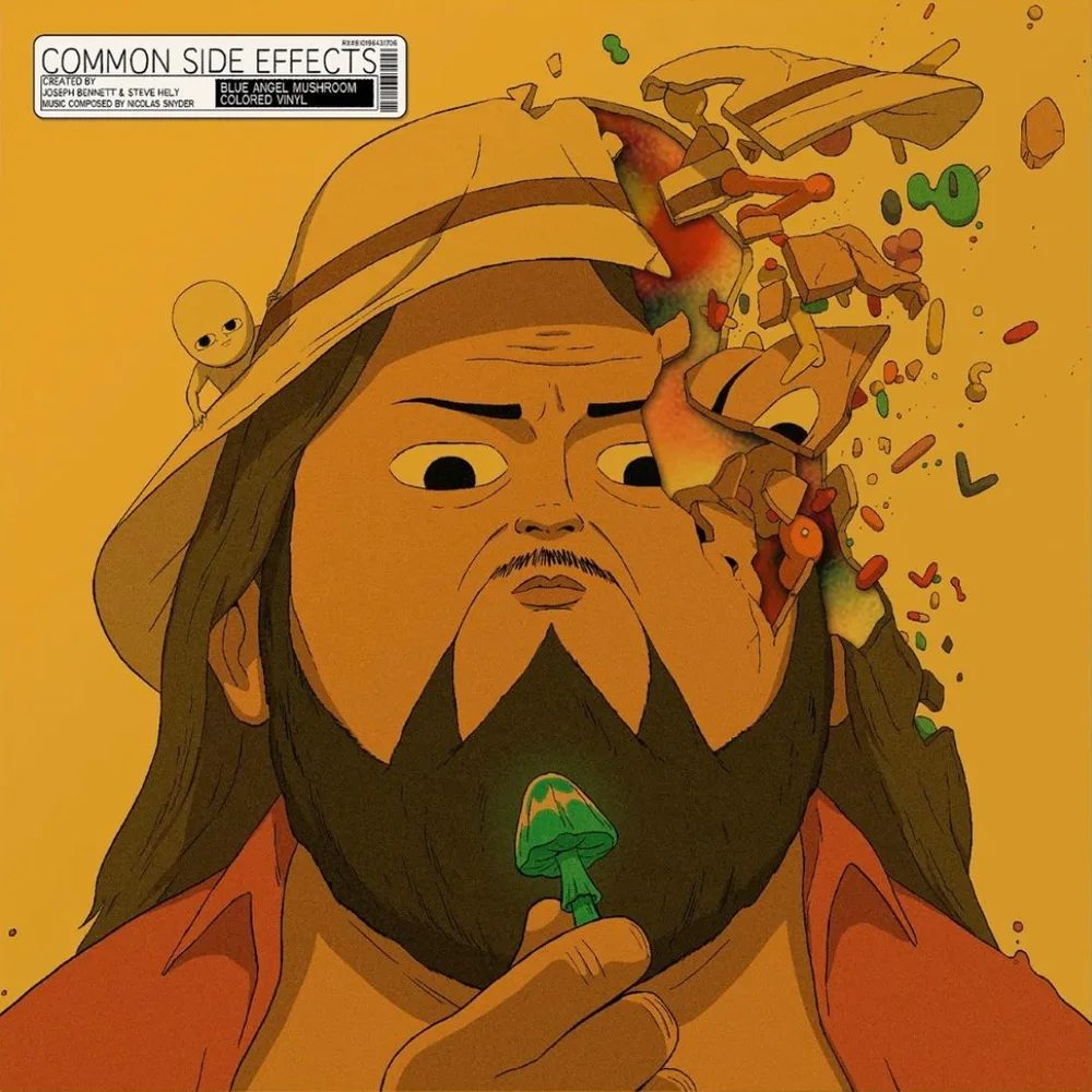 Виниловая пластинка Common Side Effects - Adult Swim Original Series Soundtrack — обложка