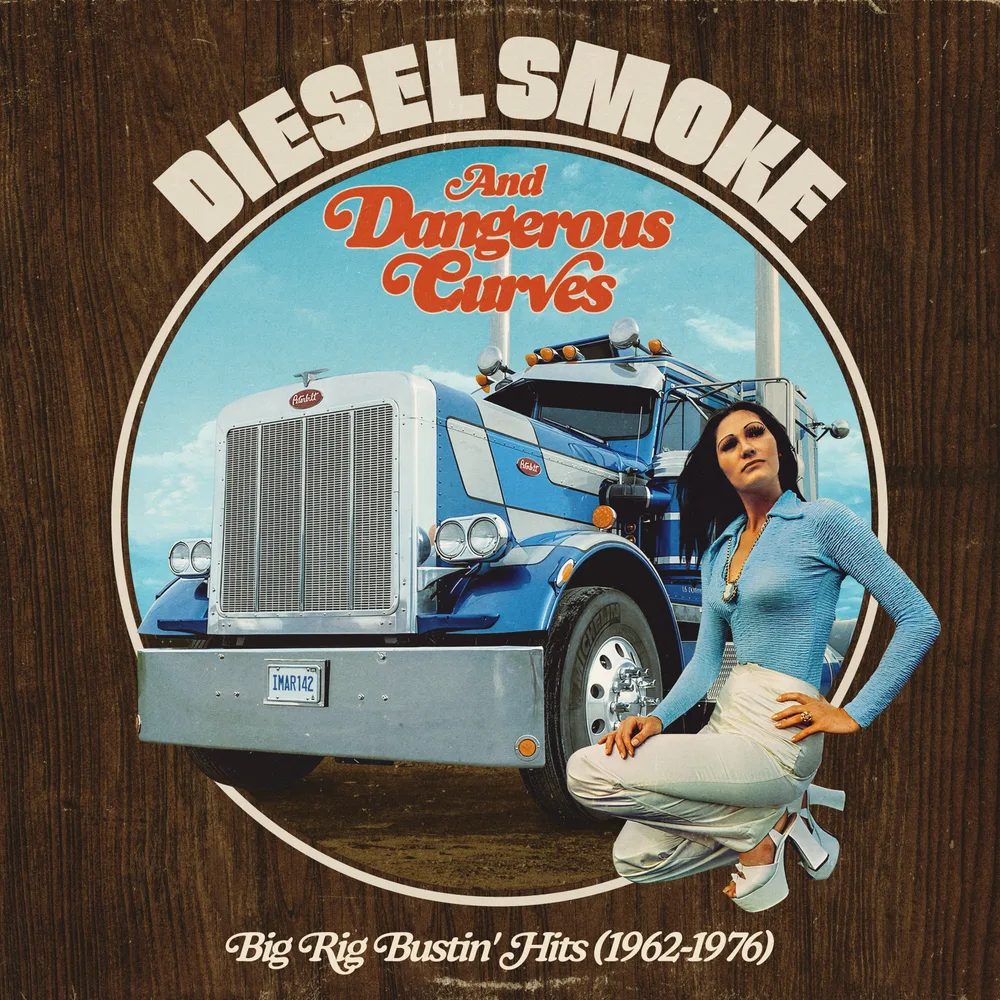 Виниловая пластинка Diesel Smoke And Dangerous Curves: Big Rig Bustin' Hits (1962-1976) (RSD 2025 EU / UK Exclusive) — обложка